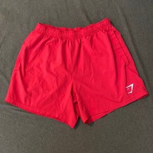 Red Gym Shark shorts 🩳